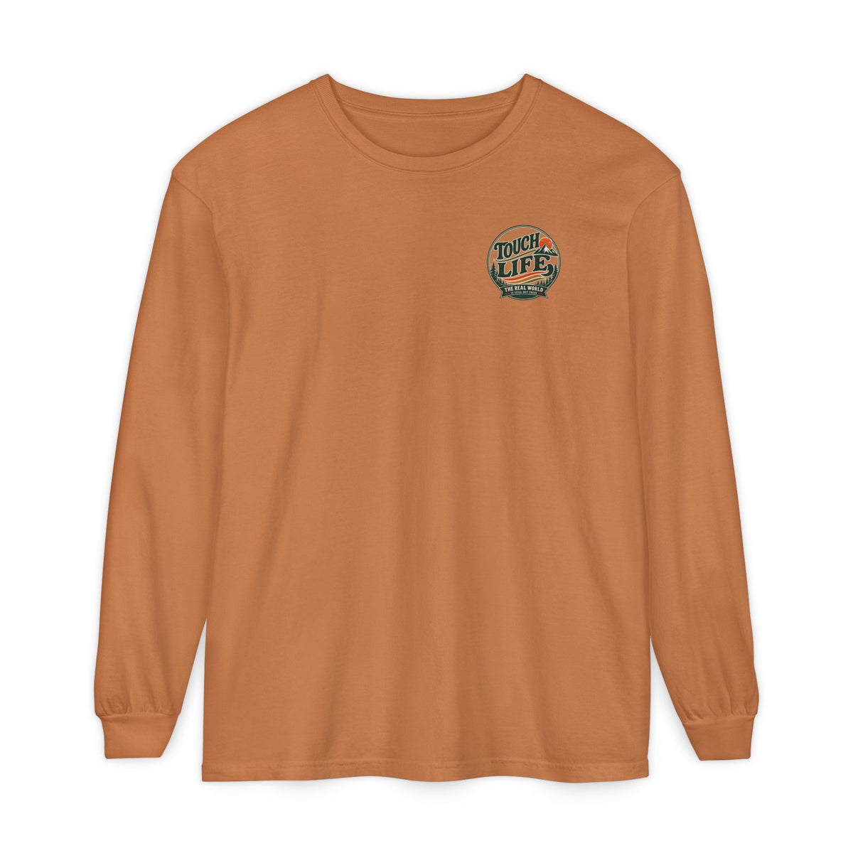 Touch Life Long Sleeve T-Shirt — Outdoor Adventure Graphic