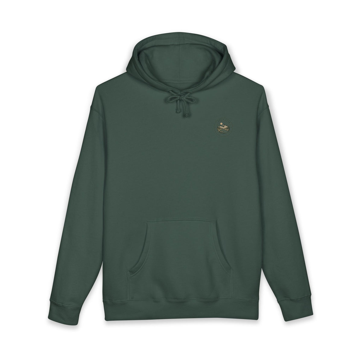 Hoodie — “Tour Time” Vintage Camper Surf Hoodie (Wander More, Rush Less)