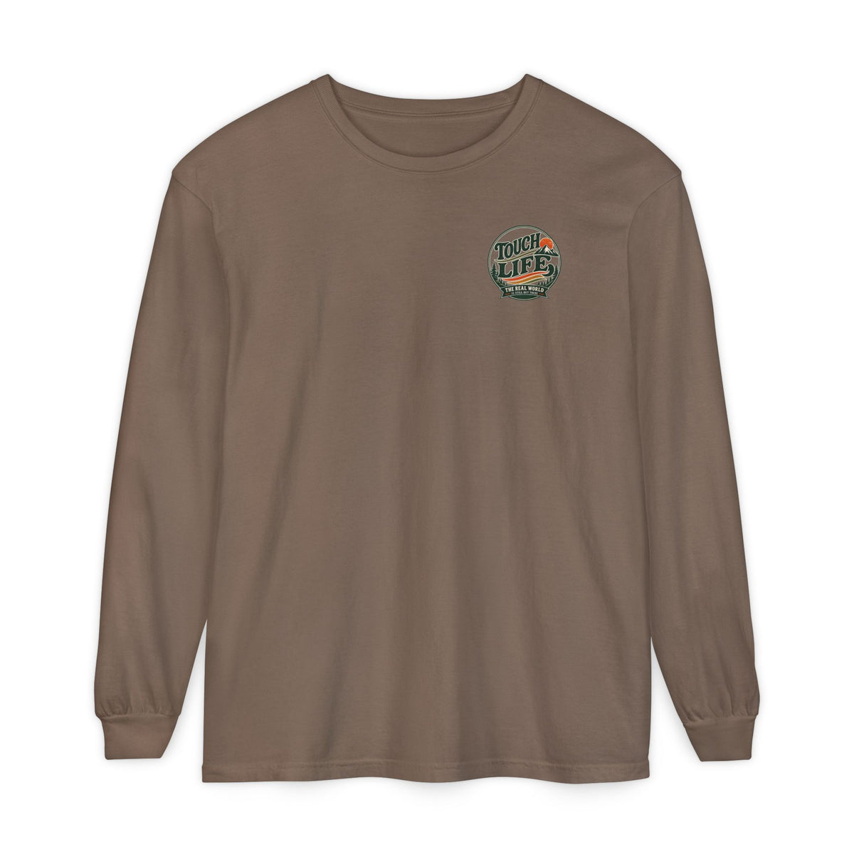 Touch Life Long Sleeve T-Shirt — Outdoor Adventure Graphic