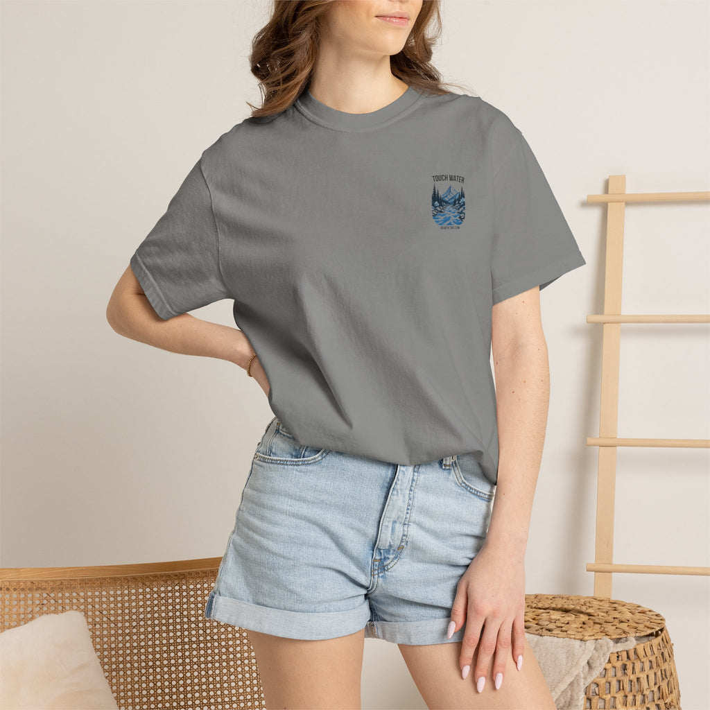 Touch Water T-Shirt — "Go With The Flow"