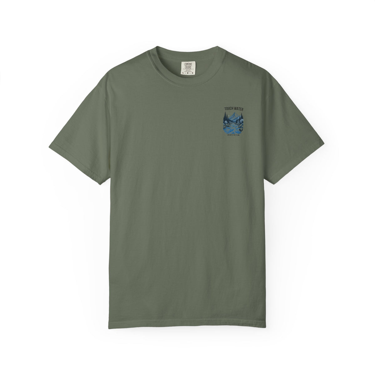 Touch Water T-Shirt — "Go With The Flow"