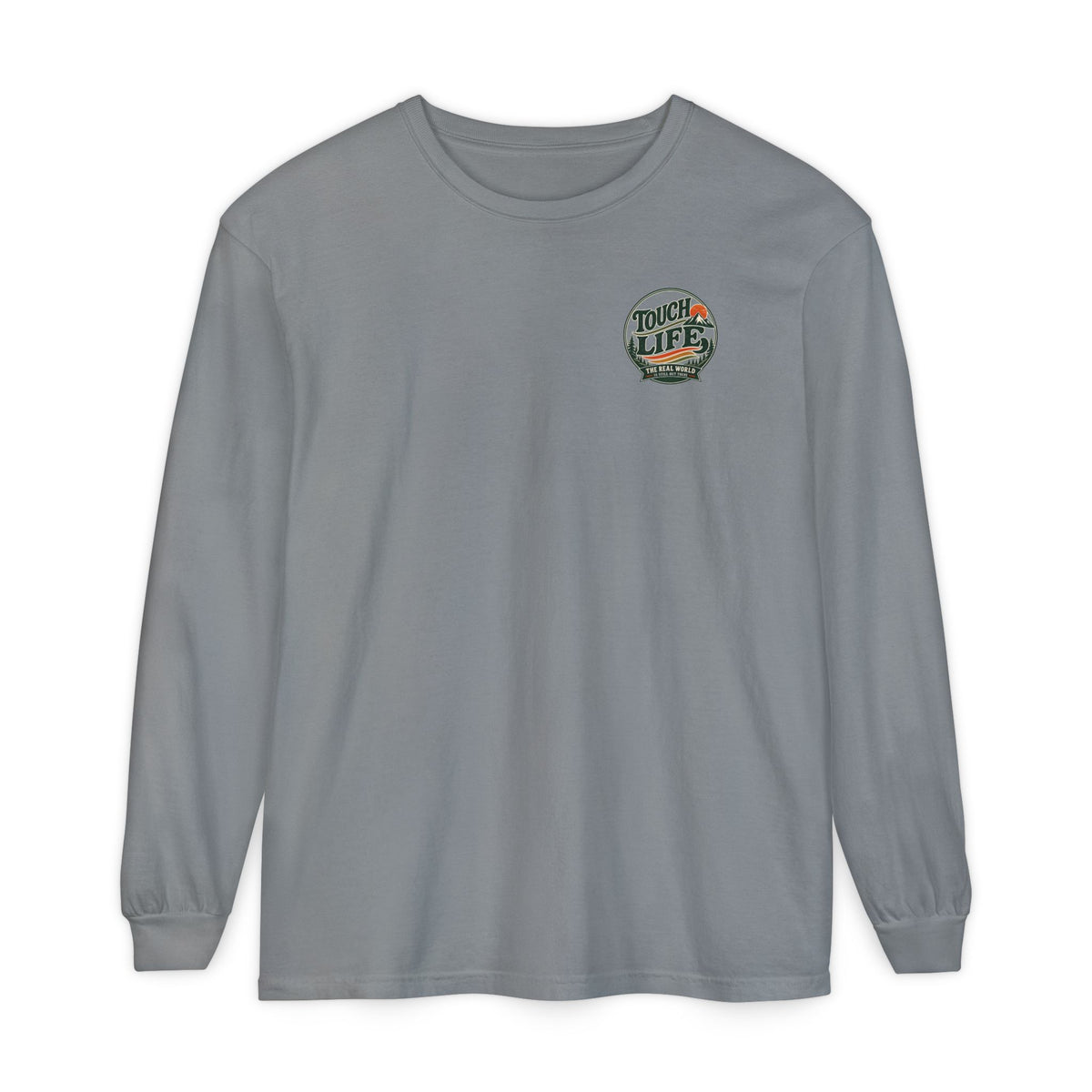 Touch Life Long Sleeve T-Shirt — Outdoor Adventure Graphic
