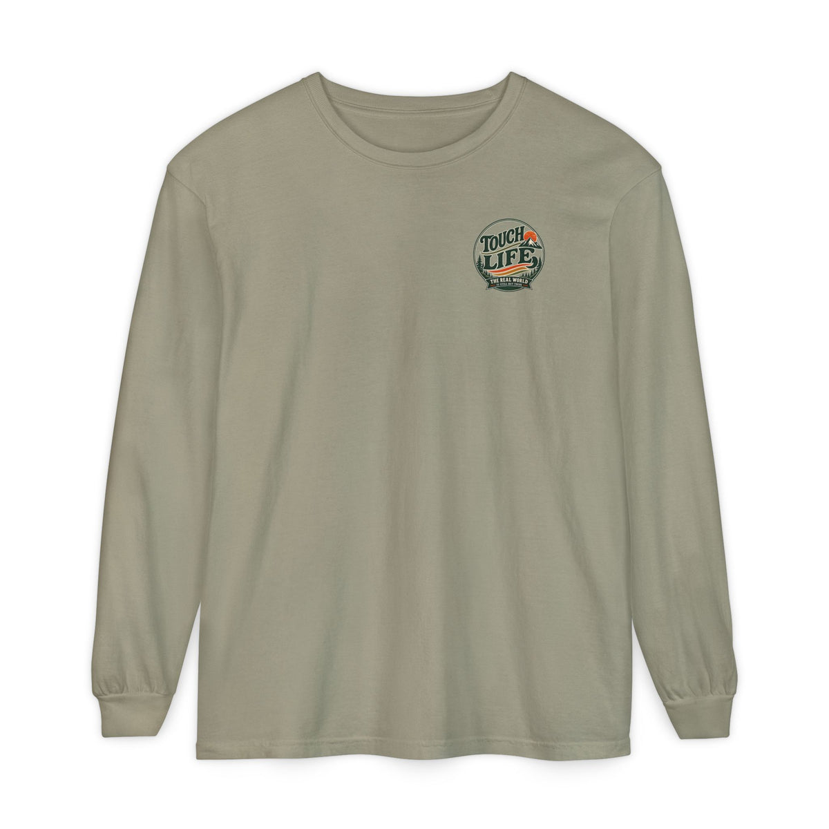 Touch Life Long Sleeve T-Shirt — Outdoor Adventure Graphic