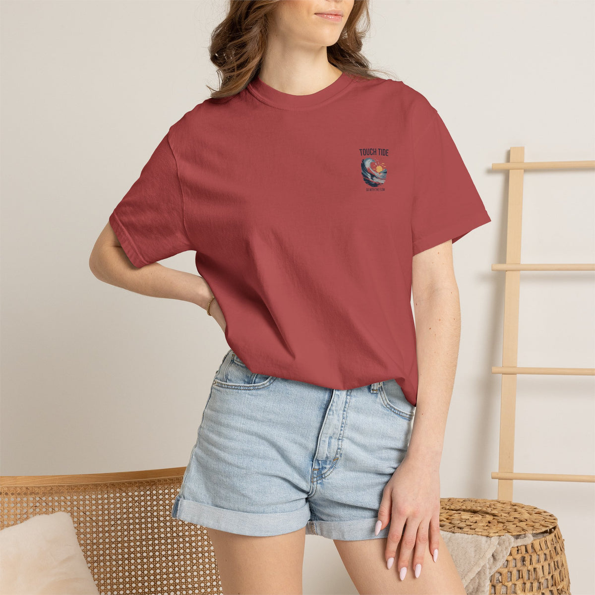Touch Tide T-Shirt - "Go With the Flow"