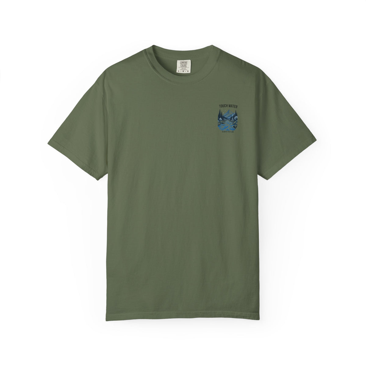 Touch Water T-Shirt — "Go With The Flow"