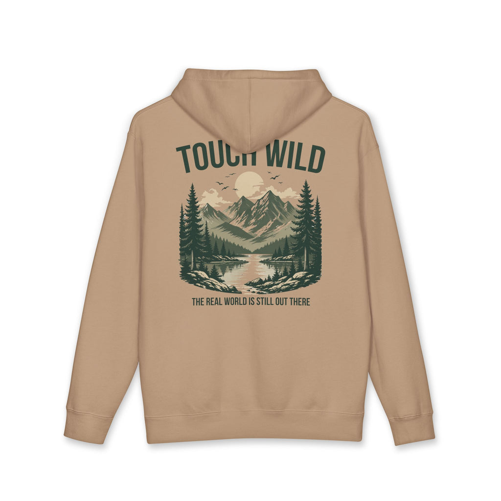 Hoodie - "Touch Wild" Mountain Adventure Pullover