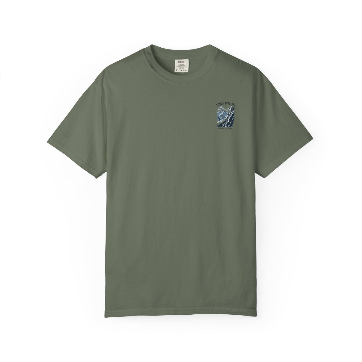 Touch Vitality T-Shirt — "Touch Vitality: Move More, Live Strong"