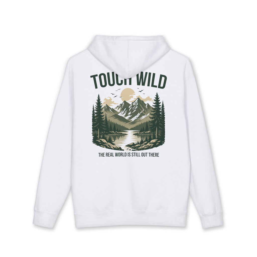 Hoodie - "Touch Wild" Mountain Adventure Pullover