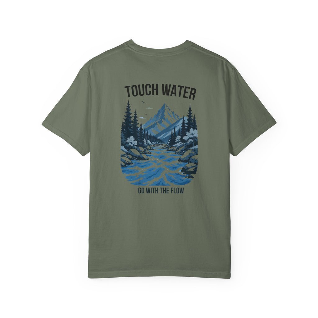 Touch Water T-Shirt — "Go With The Flow"