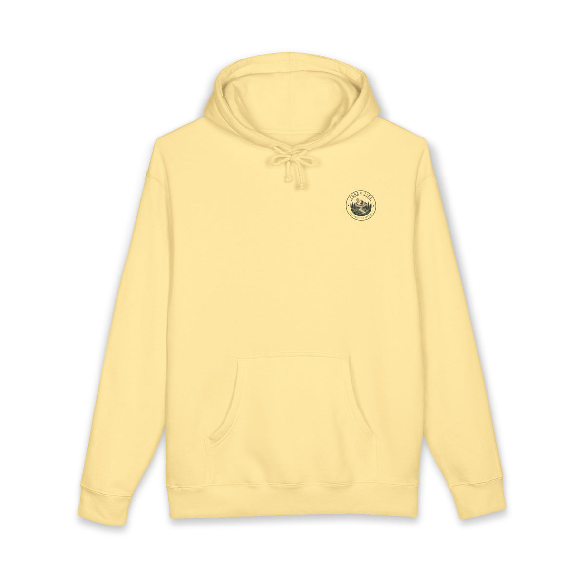 Hoodie — “Tour Time” Vintage Camper Surf Hoodie (Wander More, Rush Less)