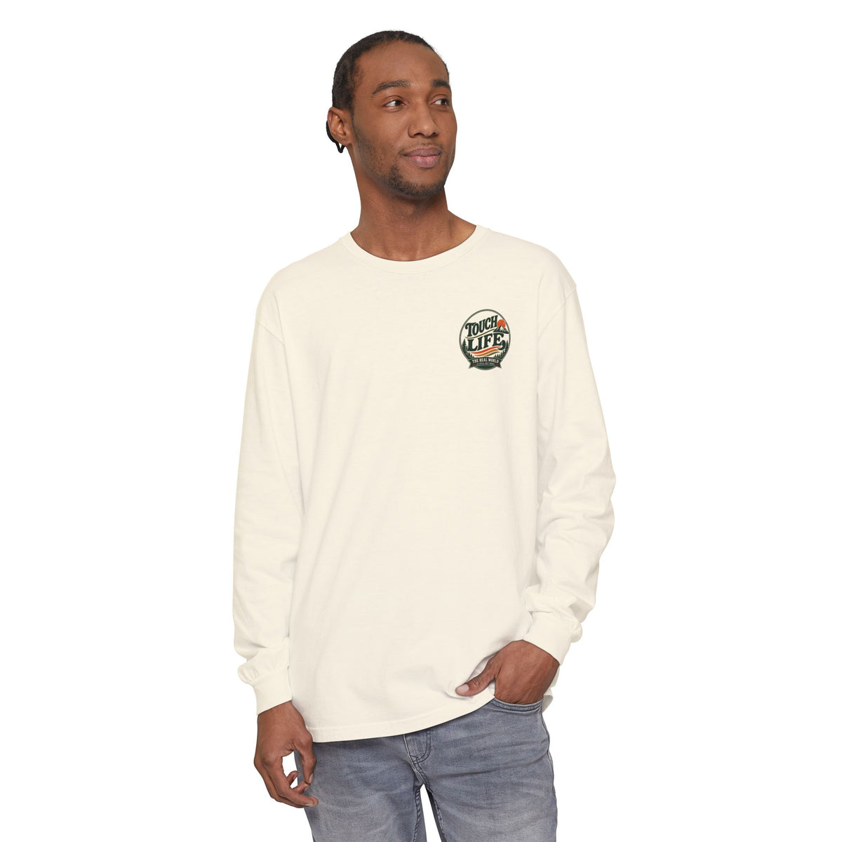 Touch Life Long Sleeve T-Shirt — Outdoor Adventure Graphic