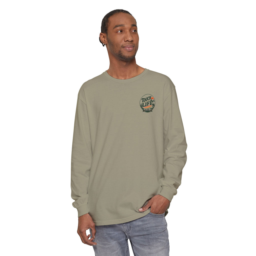 Touch Life Long Sleeve T-Shirt — Outdoor Adventure Graphic