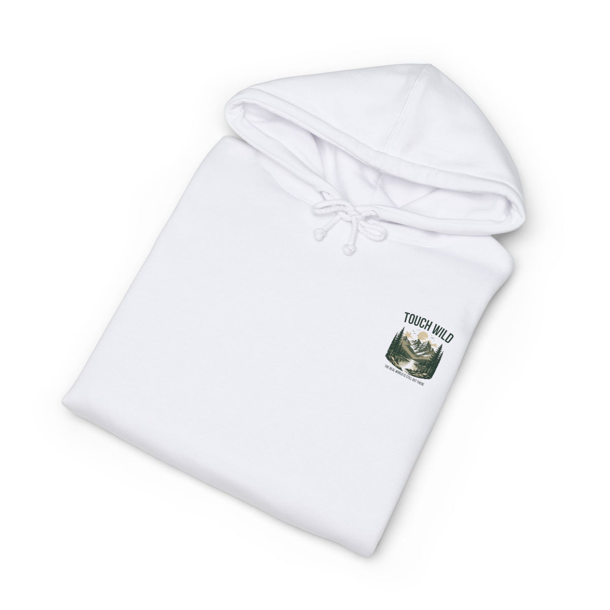 Hoodie - "Touch Wild" Mountain Adventure Pullover