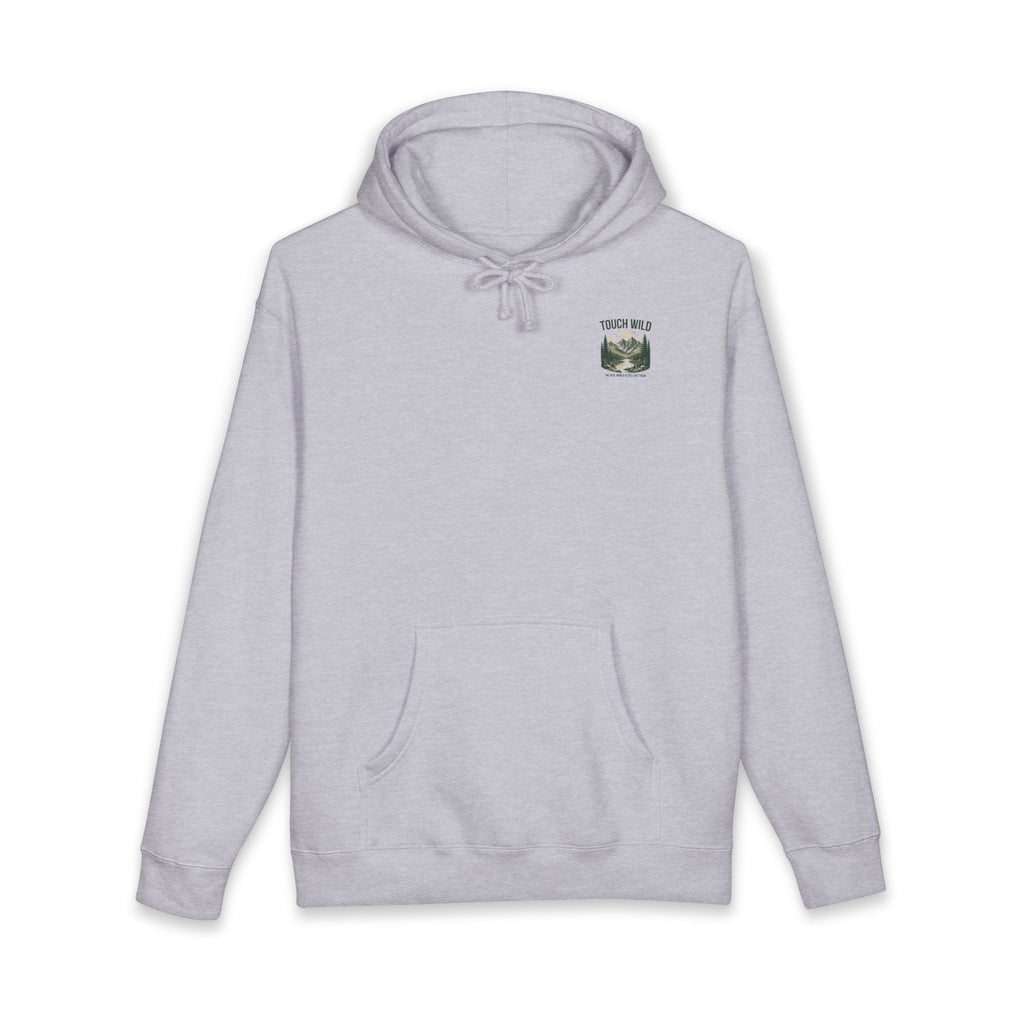 Hoodie - "Touch Wild" Mountain Adventure Pullover