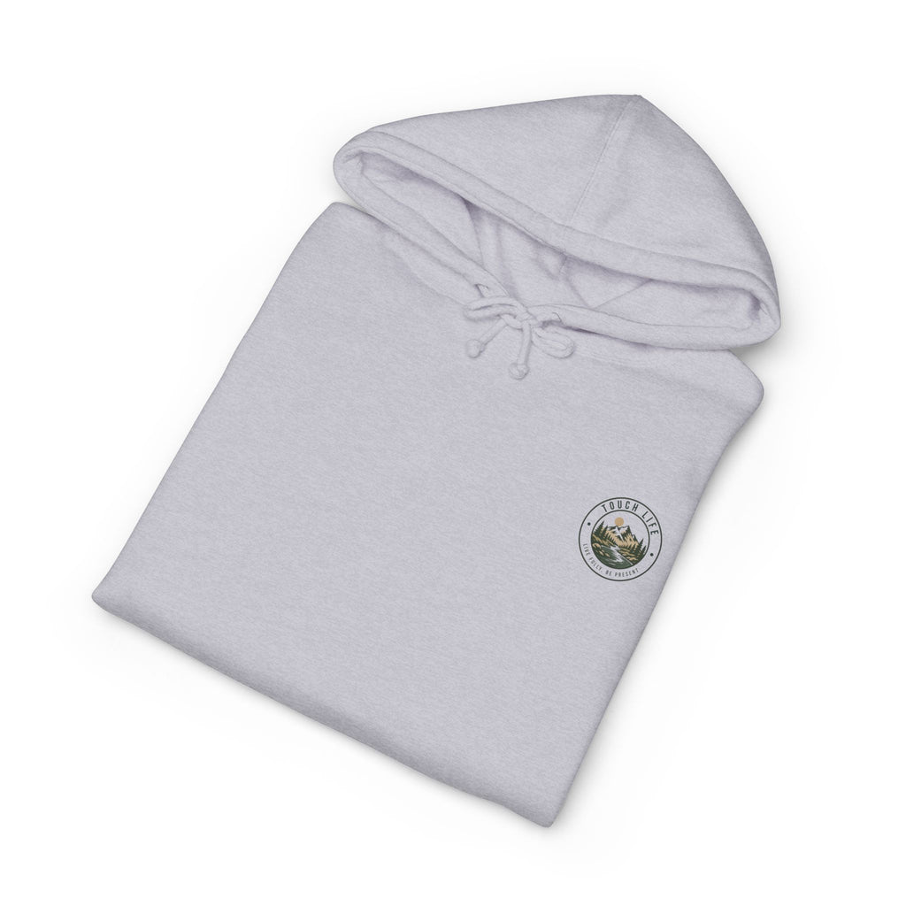 Hoodie — “Tour Time” Vintage Camper Surf Hoodie (Wander More, Rush Less)