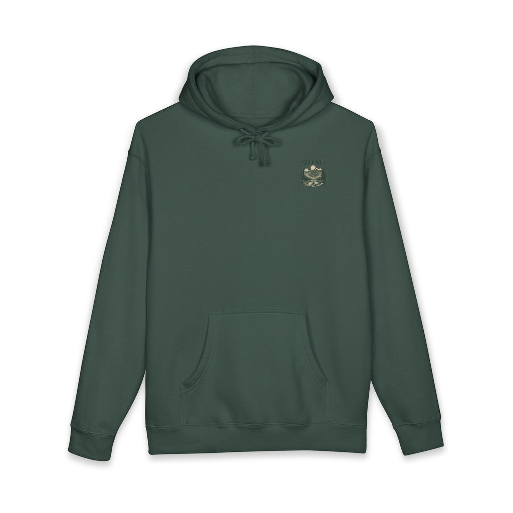 Hoodie - "Touch Wild" Mountain Adventure Pullover