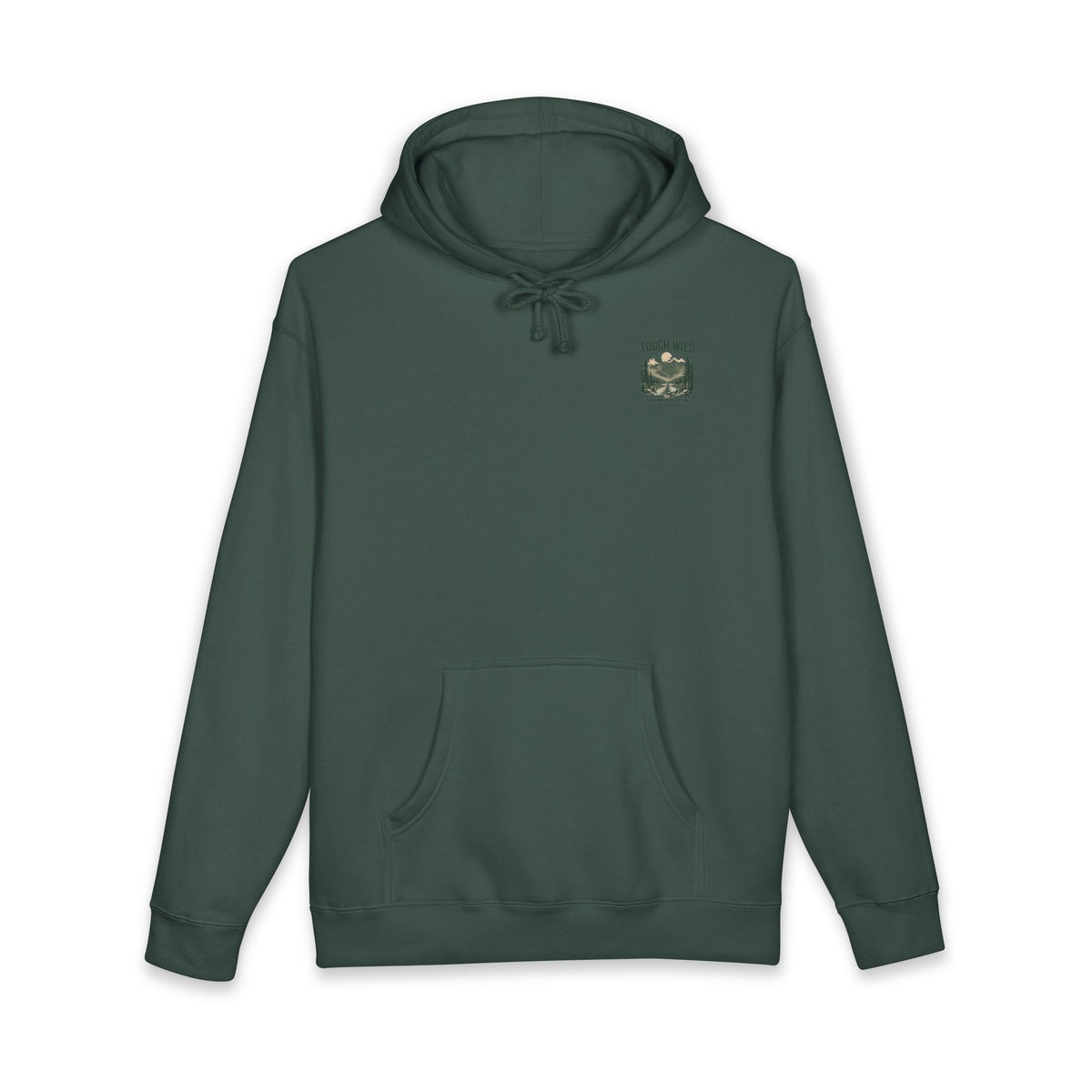 Hoodie - "Touch Wild" Mountain Adventure Pullover