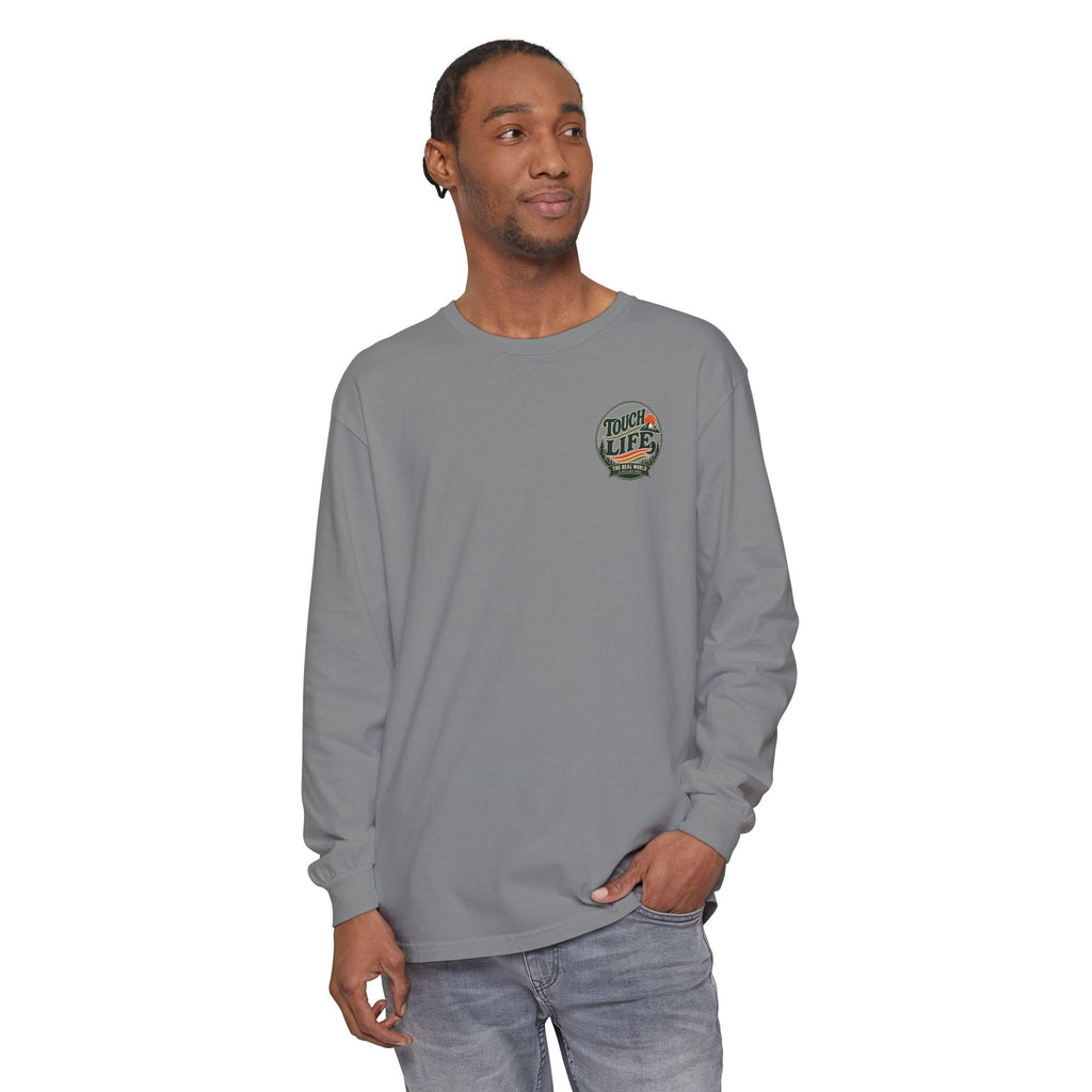 Touch Life Long Sleeve T-Shirt — Outdoor Adventure Graphic