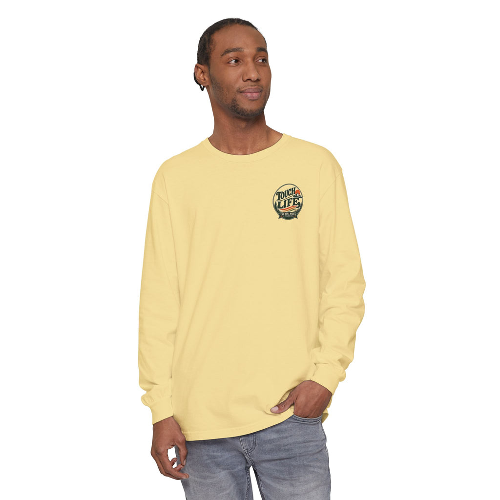 Touch Life Long Sleeve T-Shirt — Outdoor Adventure Graphic