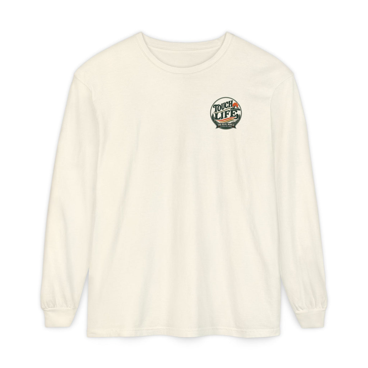 Touch Life Long Sleeve T-Shirt — Outdoor Adventure Graphic