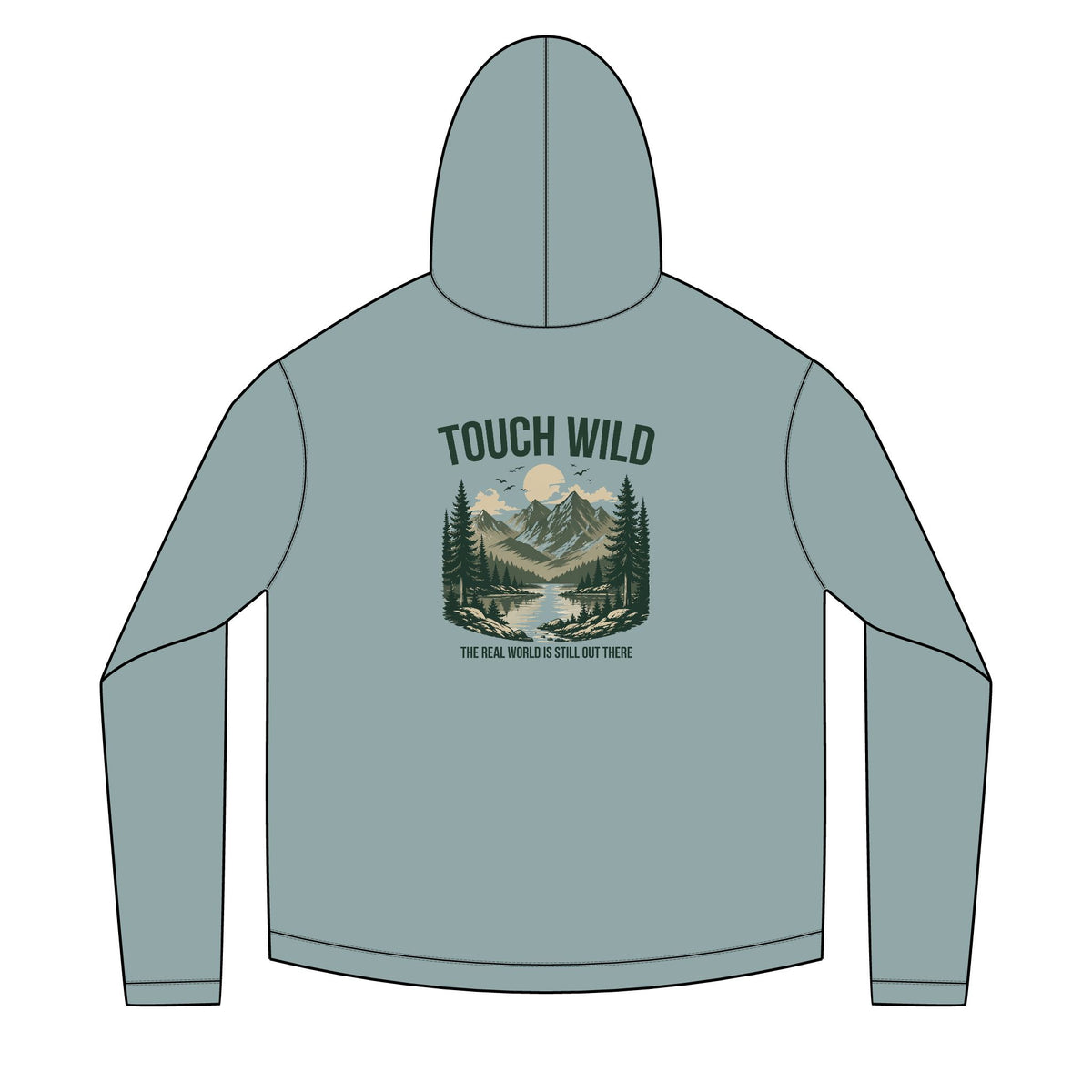 Hoodie - "Touch Wild" Solar Hoodie