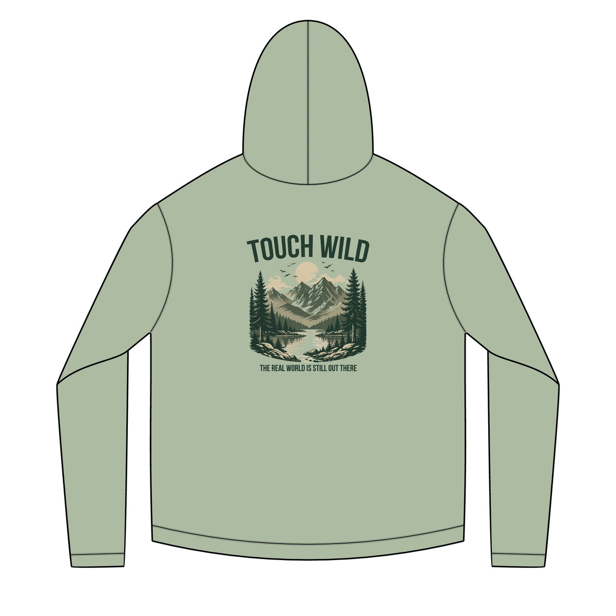Hoodie - "Touch Wild" Solar Hoodie