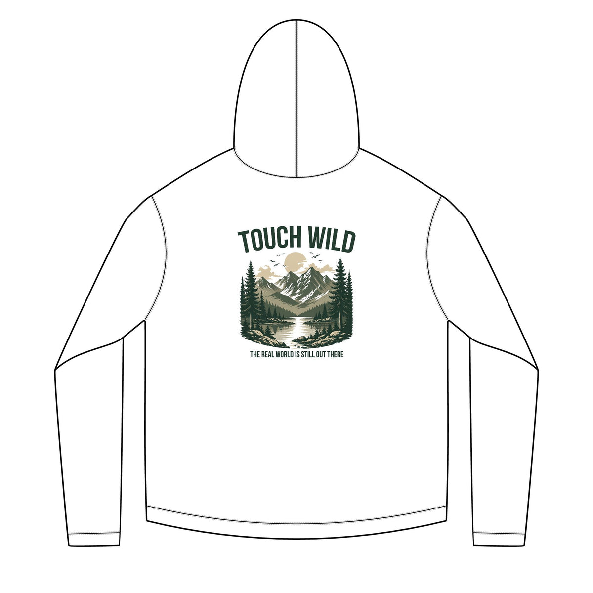Hoodie - "Touch Wild" Solar Hoodie