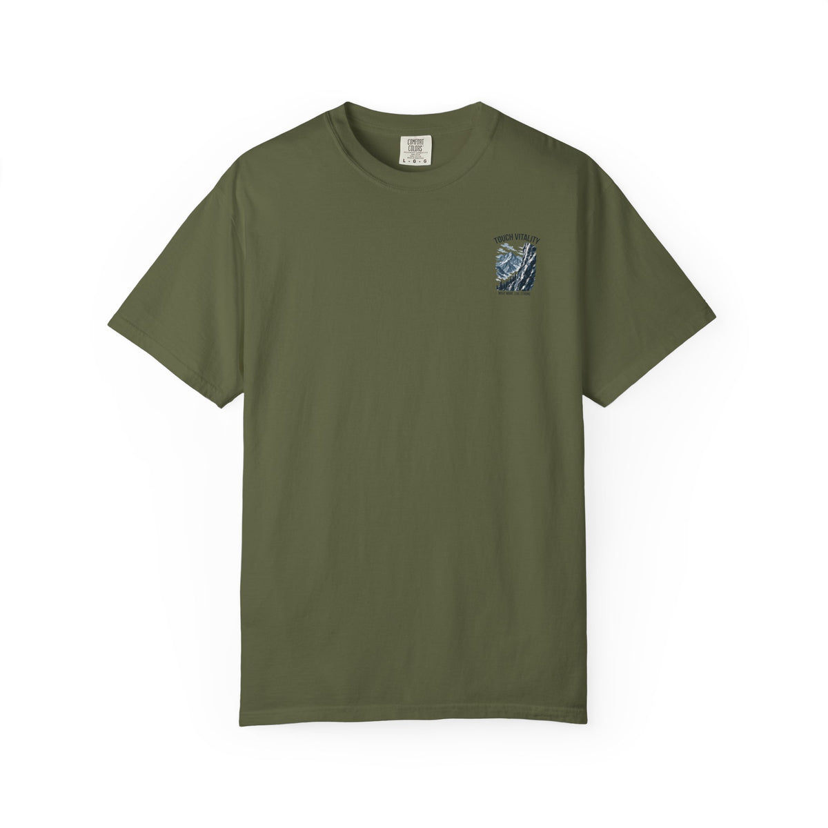 Touch Vitality T-Shirt — "Touch Vitality: Move More, Live Strong"