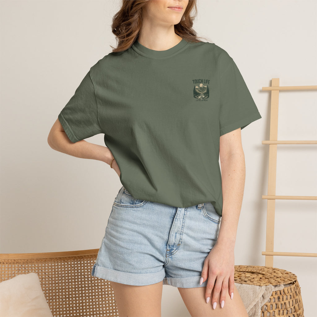 Touch Life T-shirt - "Live Fully Be Present"