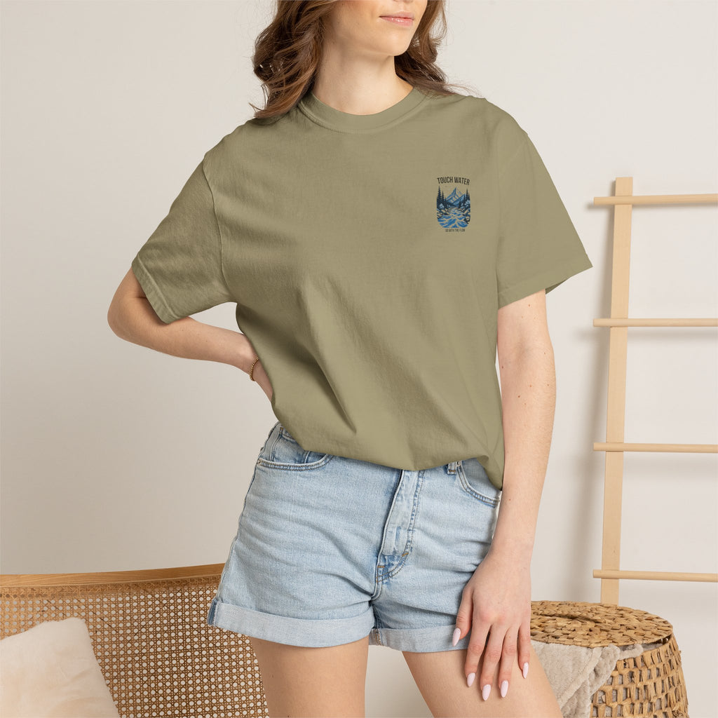 Touch Water T-Shirt — "Go With The Flow"