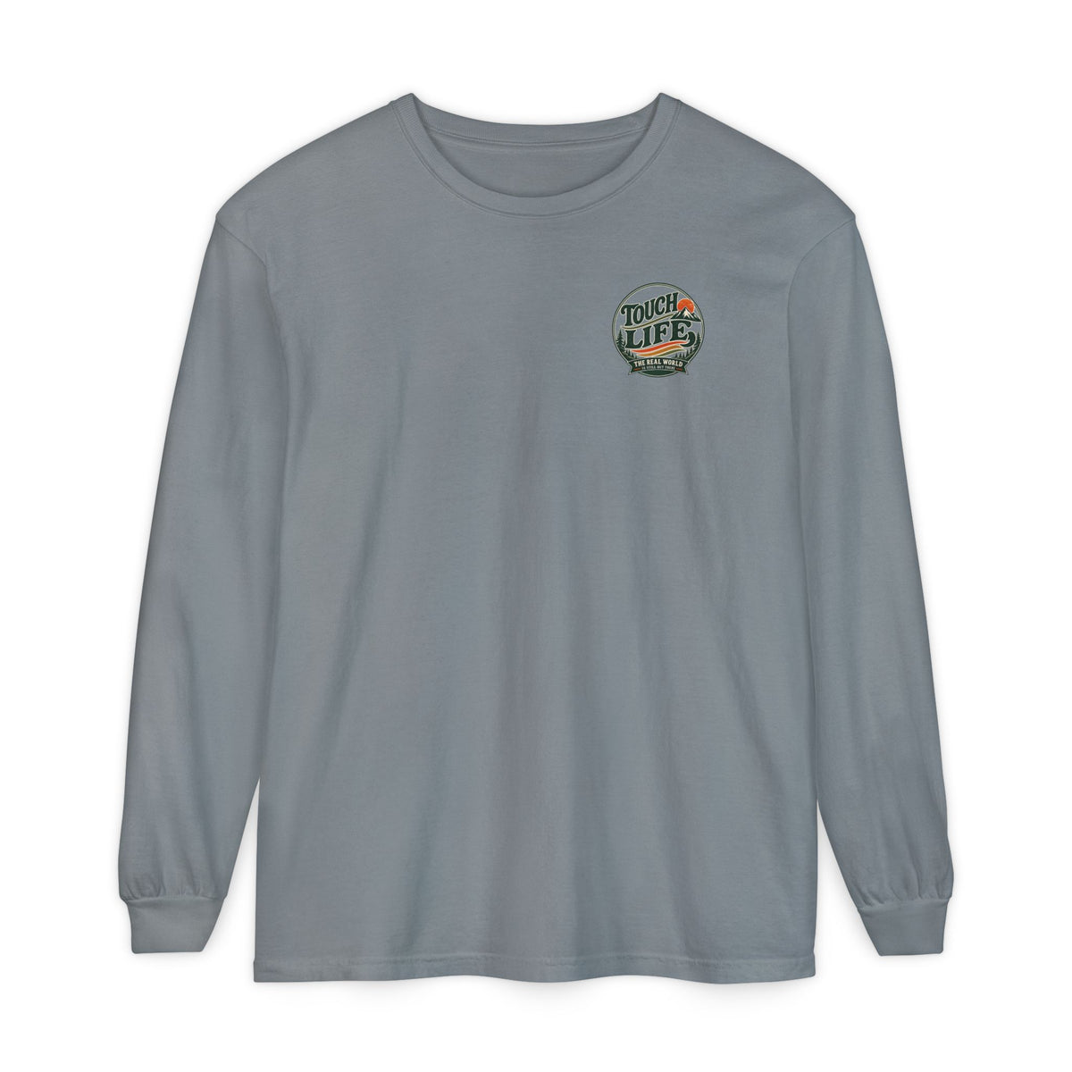 Touch Life Long Sleeve T-Shirt — Outdoor Adventure Graphic