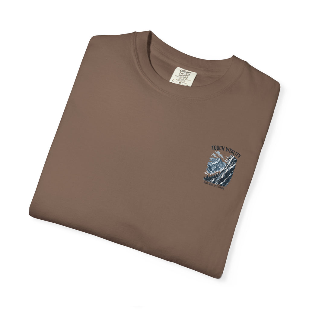 Touch Vitality T-Shirt — "Touch Vitality: Move More, Live Strong"