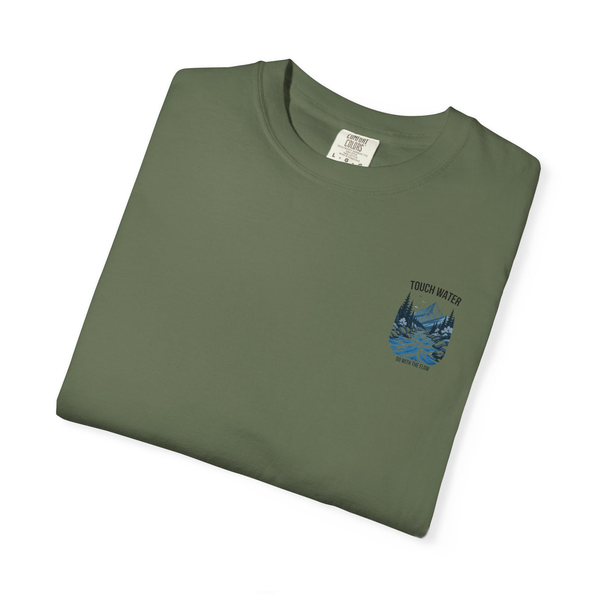 Touch Water T-Shirt — "Go With The Flow"