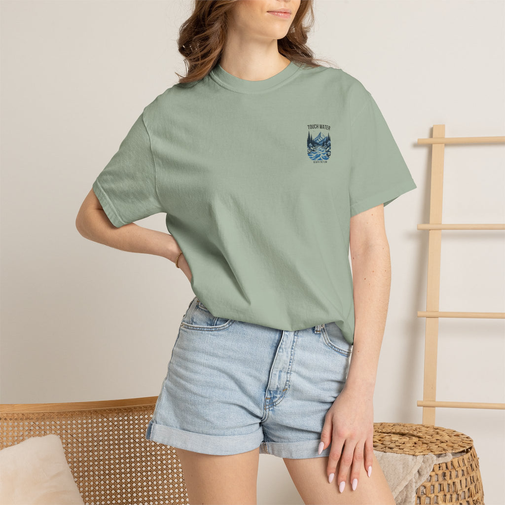 Touch Water T-Shirt — "Go With The Flow"