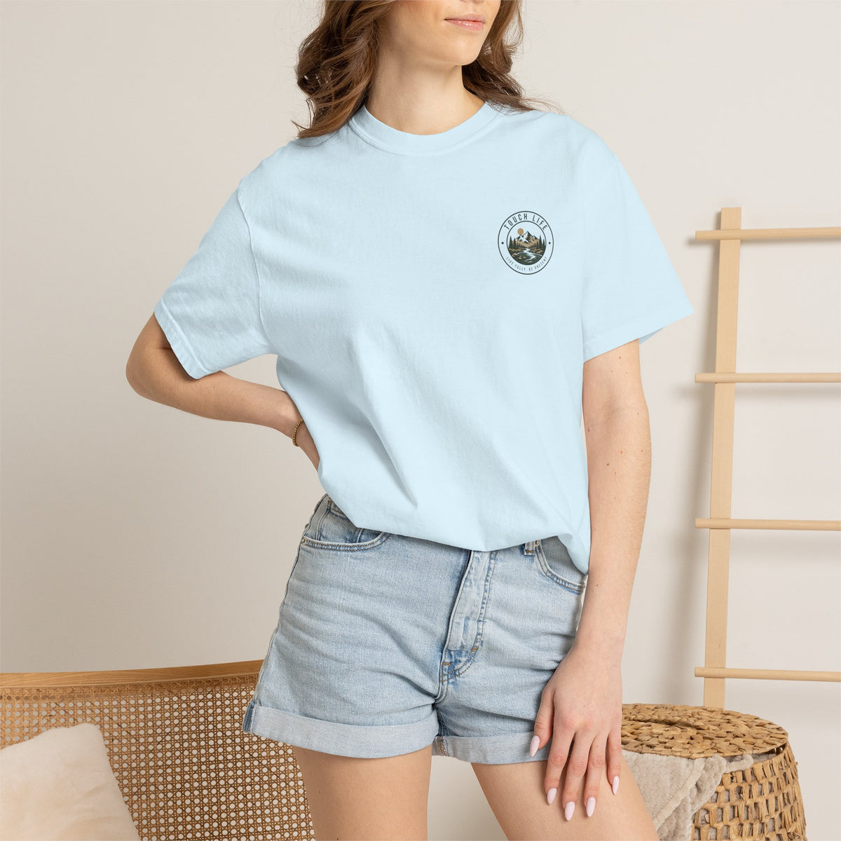 Touch Life T-Shirt — "Live Fully, Be Present"
